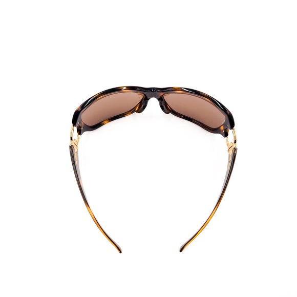 Bvlgari B.Zero Brown Tortoise Gold Logo Designer Sunglasses with case - Picture 7 of 9